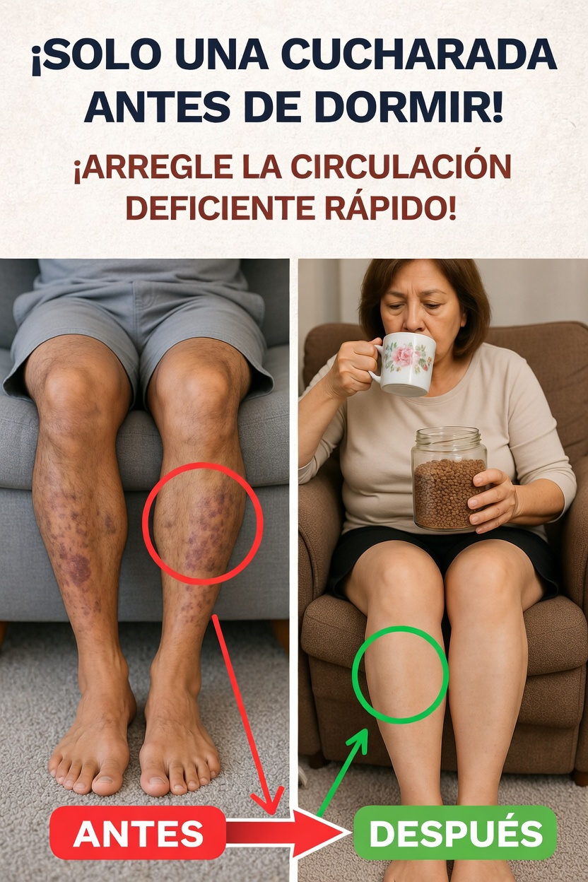 Descubre cómo añadir una cucharada de semillas de lino antes de dormir puede favorecer una circulación saludable en las piernas y los pies