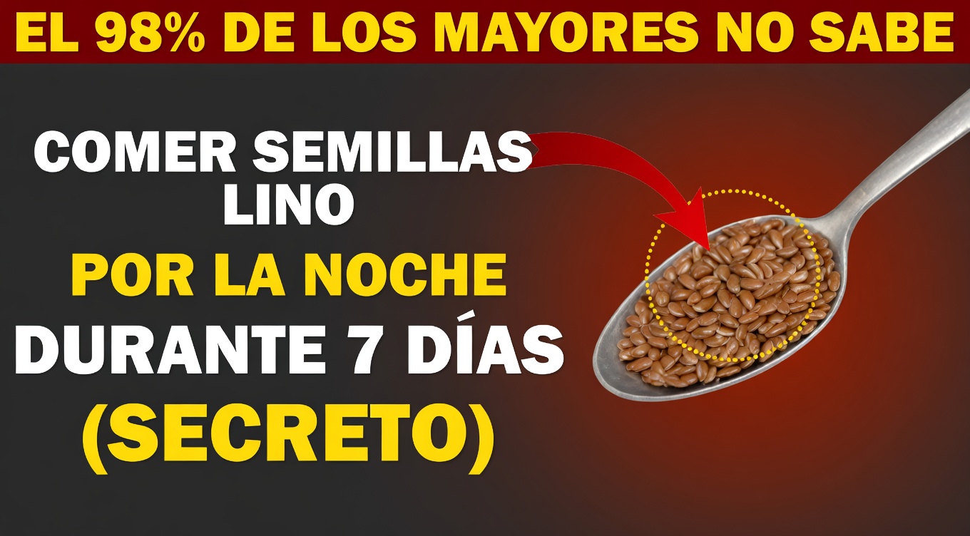 Descubre cómo añadir una cucharada de semillas de lino antes de dormir puede favorecer una circulación saludable en las piernas y los pies