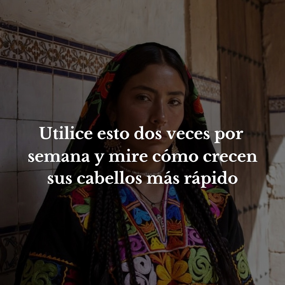 Usa esto dos veces por semana y mira cómo tu cabello crece más rápido