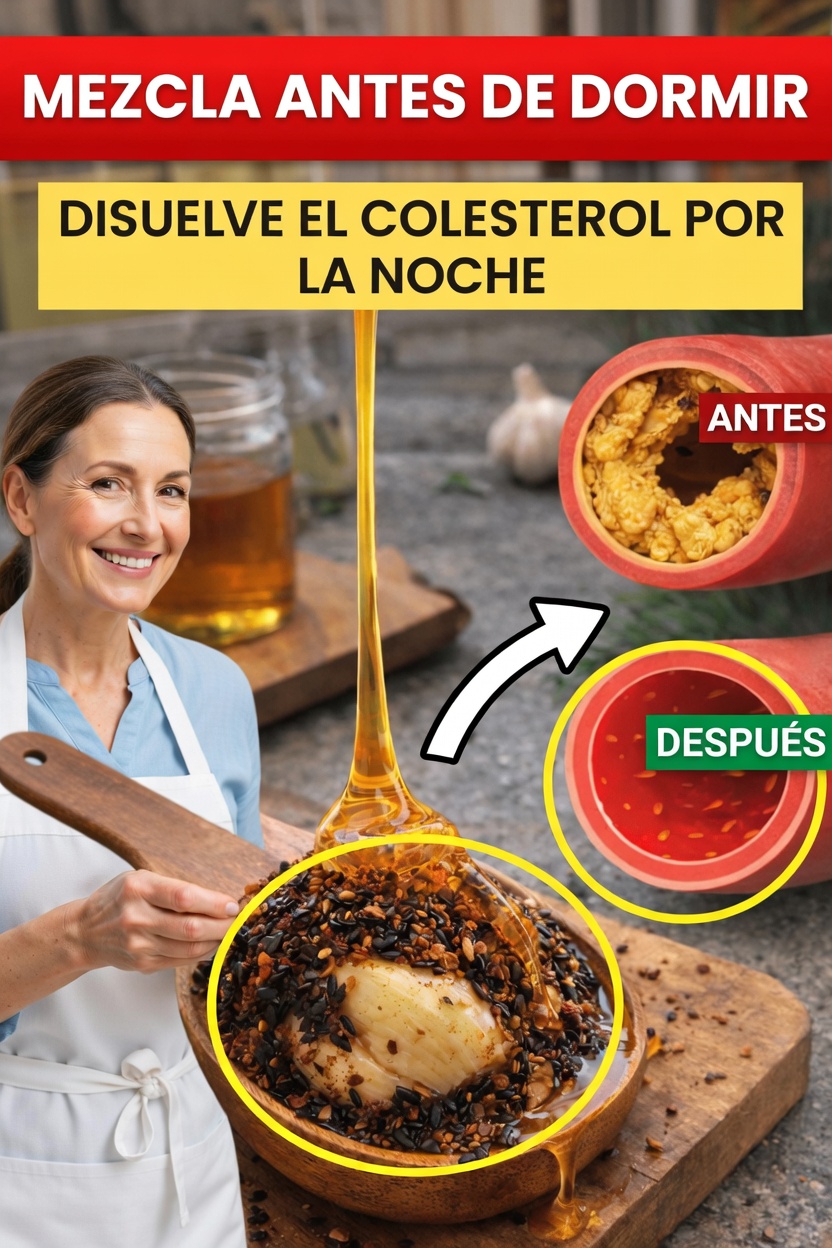 Descubre un sencillo hábito nocturno: mezclar aceite de oliva, miel y canela para apoyar la salud del corazón