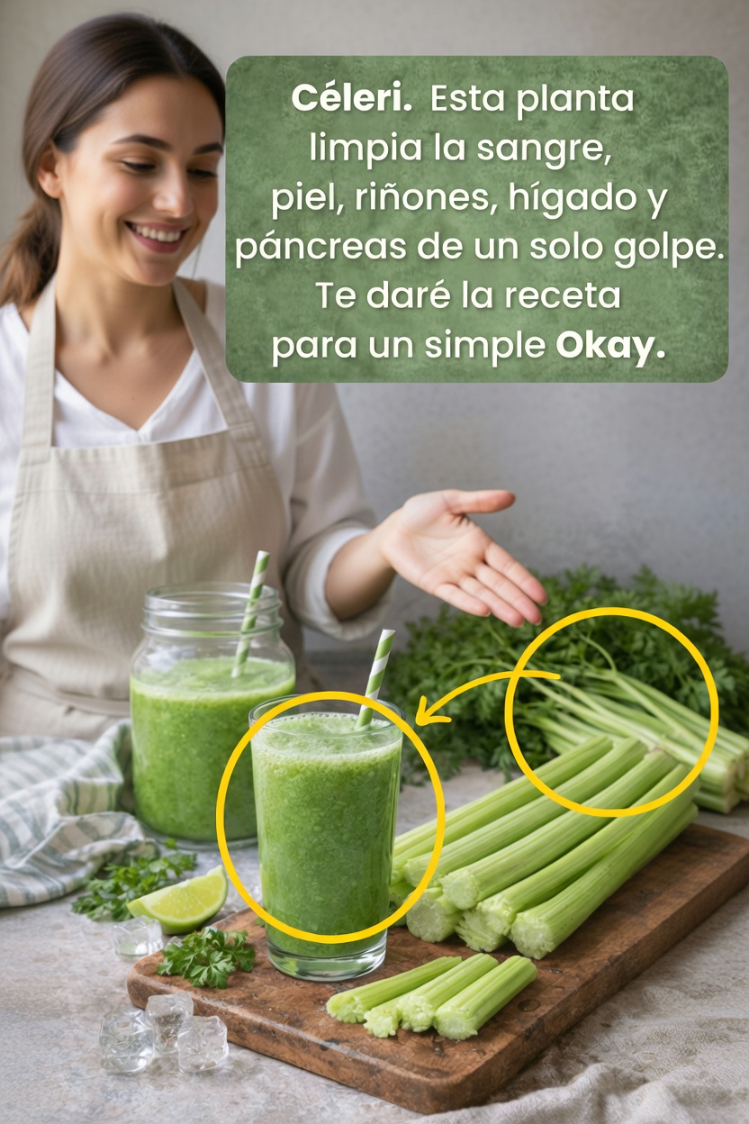 Jugo de apio: un hábito diario sencillo para explorar sus nutrientes naturales y beneficios de hidratación