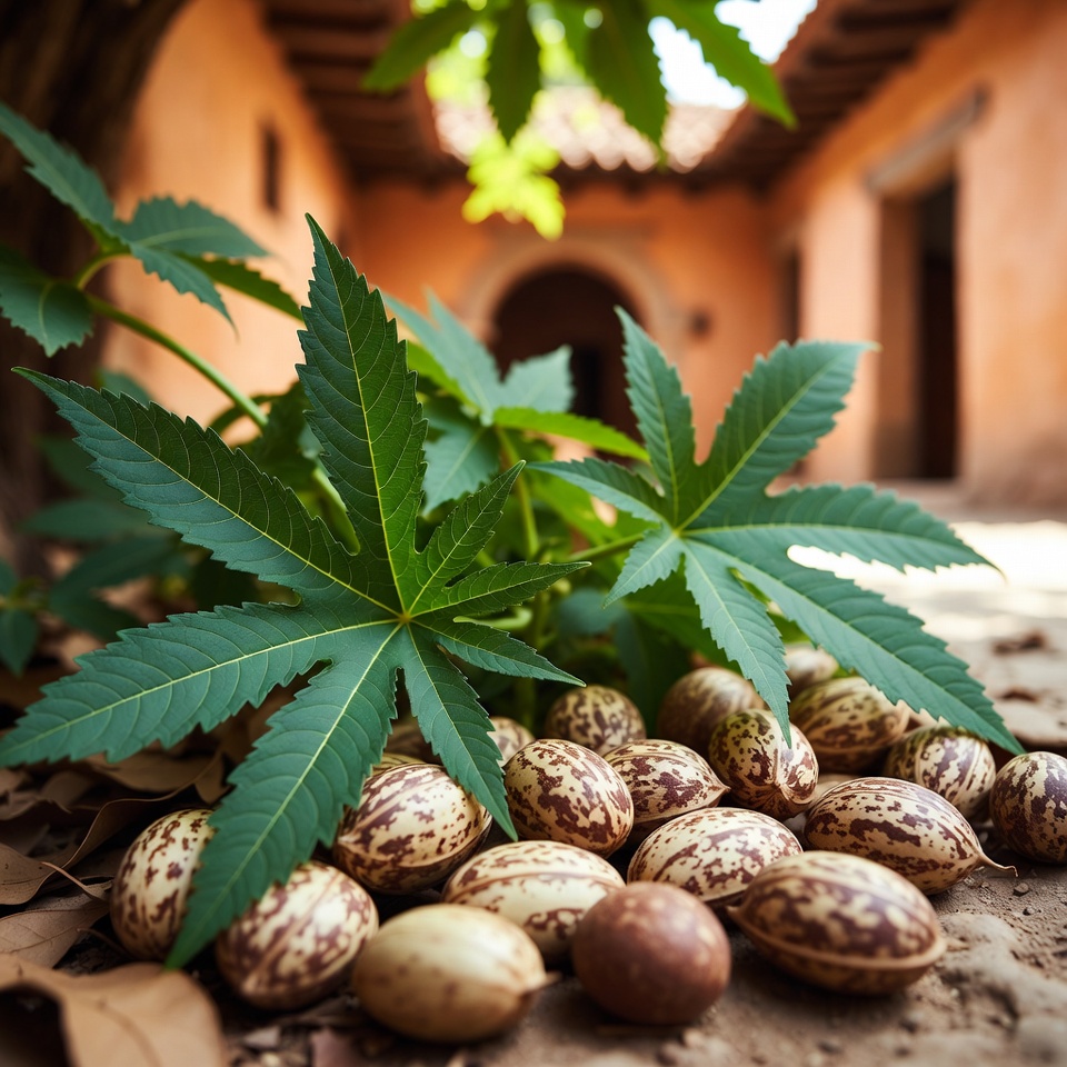 Desbloquea el poder oculto de las hojas y semillas de ricino: el secreto curativo definitivo de la naturaleza