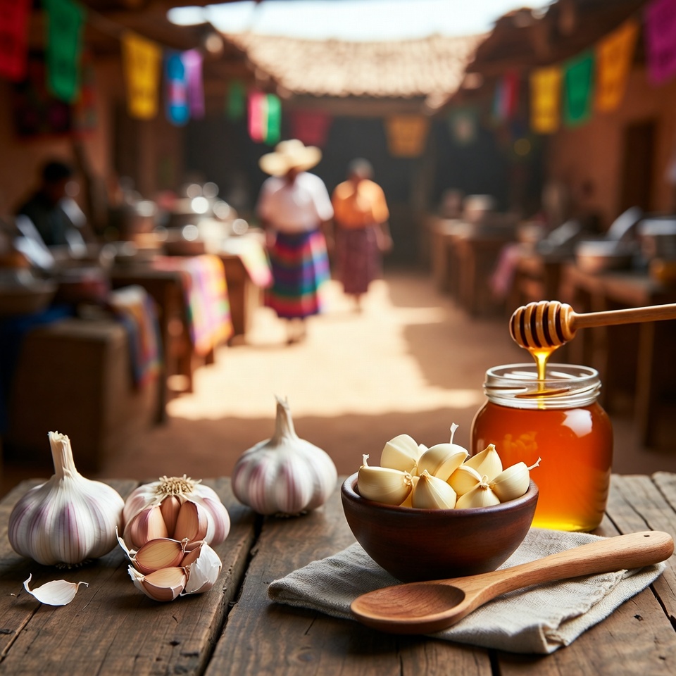 Come ajo y miel en ayunas durante 7 días, con el estómago vacío