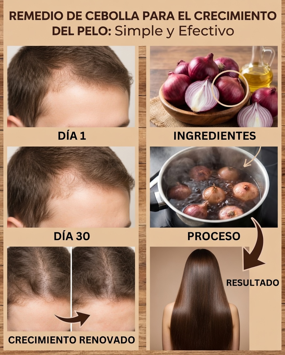 Por qué una rutina de aceite de cebolla de 1 semana está ganando atención en el cuidado natural del cabello