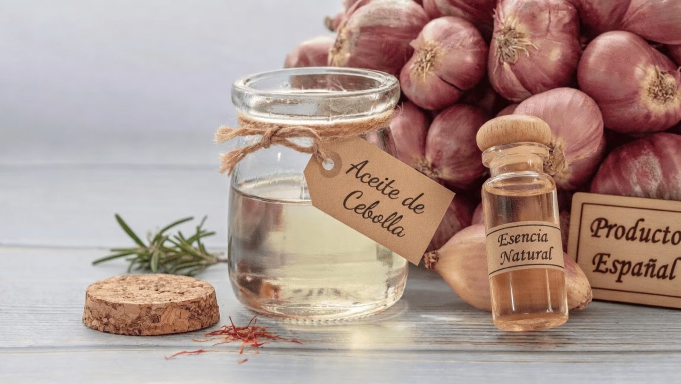 Por qué una rutina de aceite de cebolla de 1 semana está ganando atención en el cuidado natural del cabello