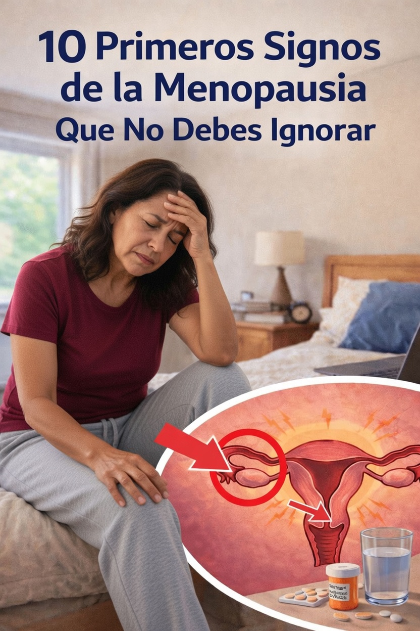 10 signos tempranos de la perimenopausia y la menopausia que debes conocer