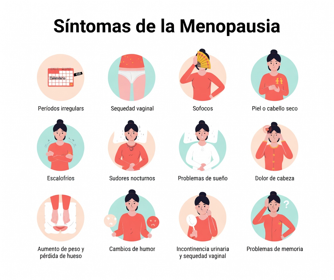 10 signos tempranos de la perimenopausia y la menopausia que debes conocer