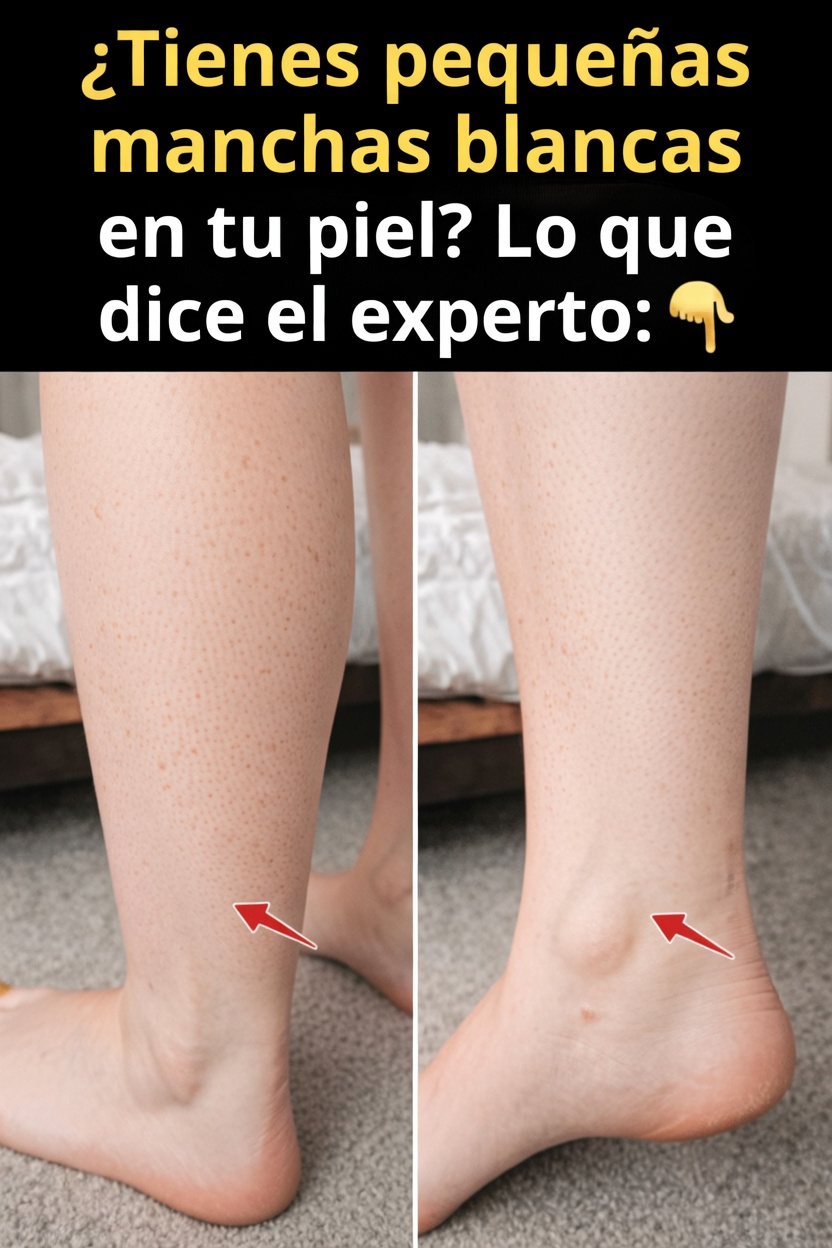 ¿Por qué aparecen pequeñas manchas blancas en los brazos y las piernas? Comprender este cambio común de la piel