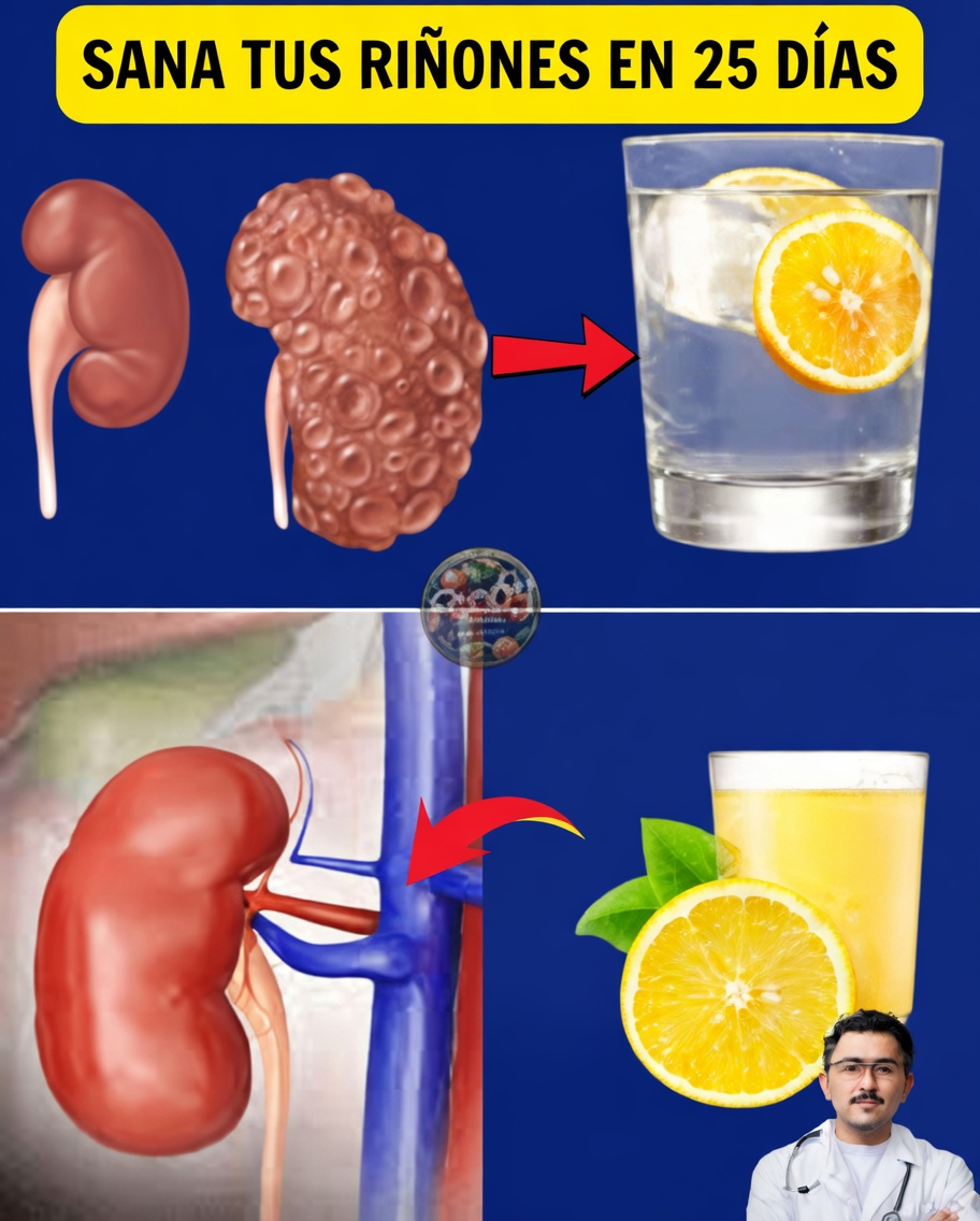 5 bebidas simples que puedes disfrutar todos los días para ayudar a cuidar naturalmente la salud de tus riñones