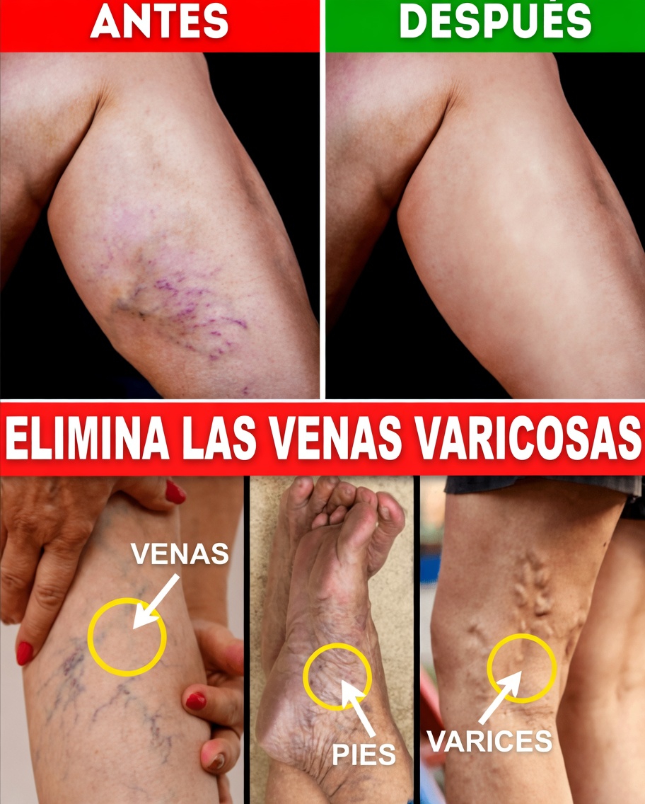 10 formas naturales de deshacerse de las várices y mejorar el flujo sanguíneo de forma natural