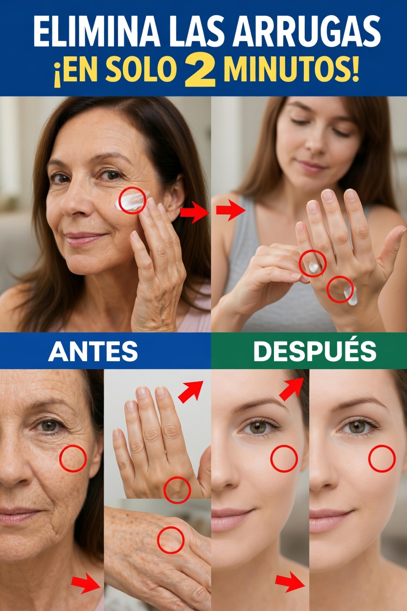 Una rápida rutina diaria de masaje facial de 2 minutos para ayudar a refrescar la apariencia de la piel madura