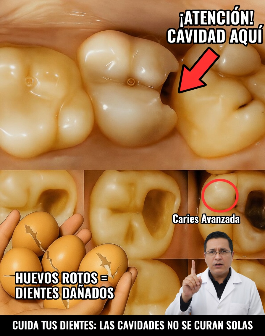 Las cáscaras de huevo transforman los dientes amarillos en blancos perlados en solo 5 minutos