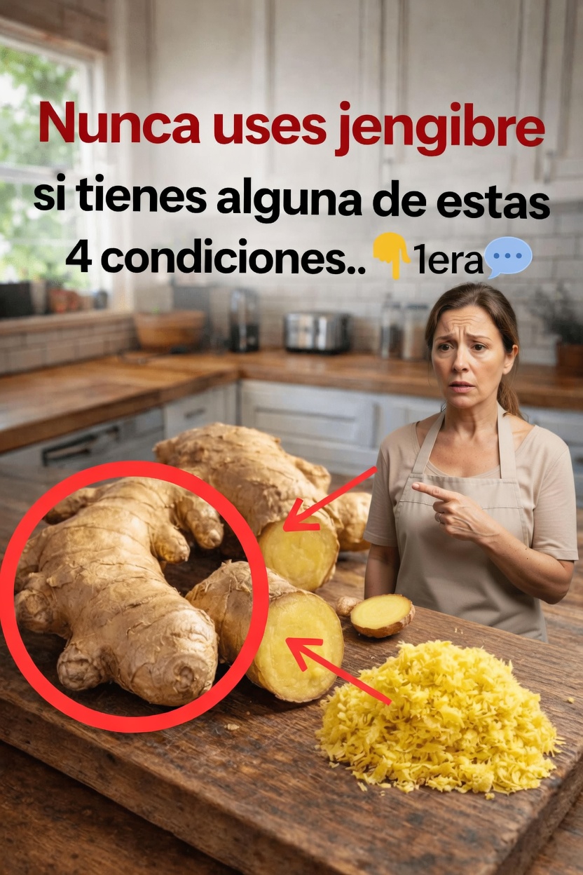 4 condiciones en las que el jengibre es saludable para la mayoría, pero deberías considerar hablar primero con tu médico