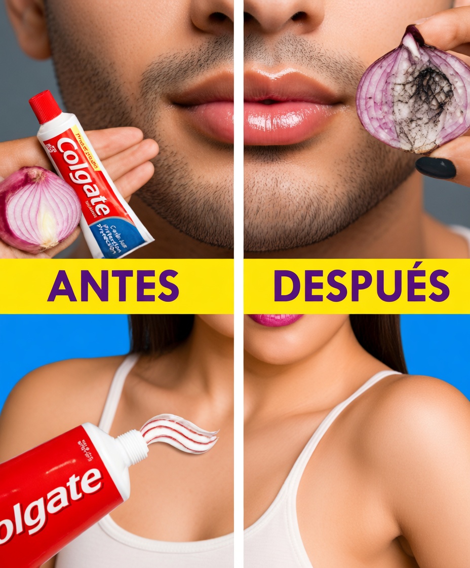 Olvídate de la cuchilla: explorando el truco de la pasta de dientes y la cebolla para una piel más suave