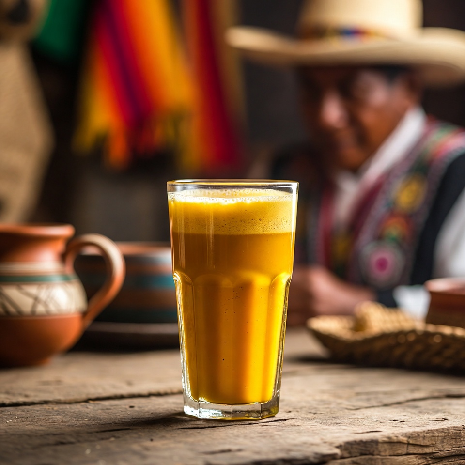 Un jugo hecho con plátano, cúrcuma y cebolla es una combinación inusual