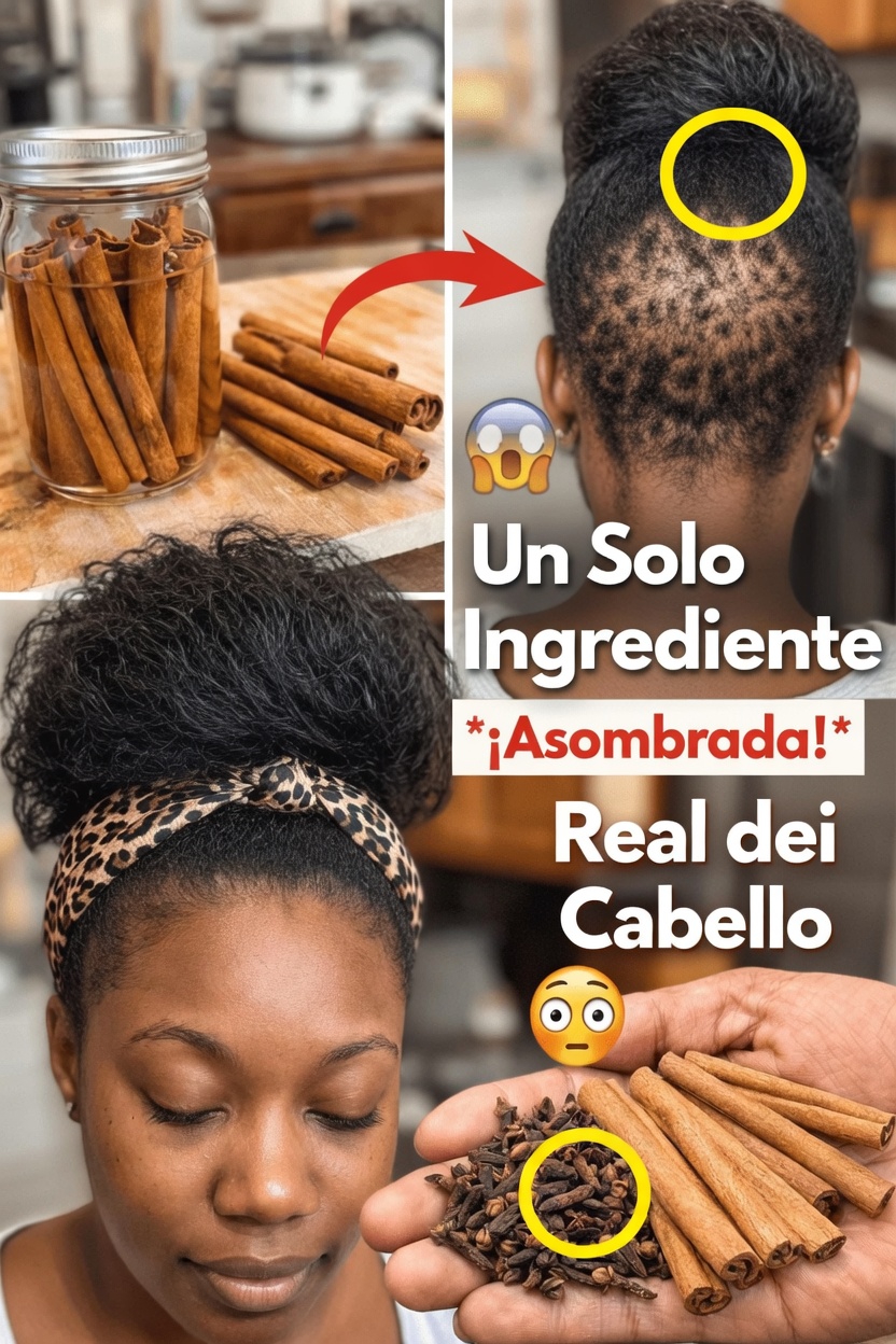Clavo y canela: una mezcla natural de cocina para favorecer el crecimiento saludable del cabello