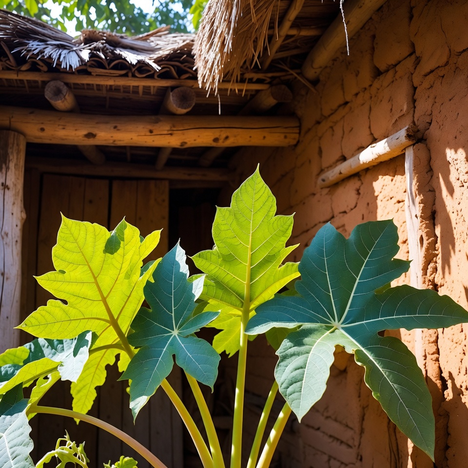 A la gente le encanta la papaya, pero muchos no se dan cuenta de lo poderosas que son sus hojas. Deben cosecharse y usarse así.
