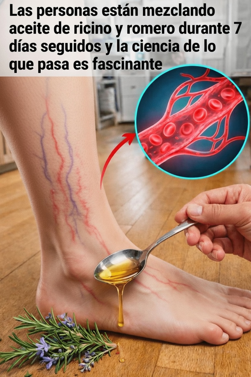 Descubre cómo preparar una mezcla de aceite de ricino y romero para tu rutina semanal de bienestar en casa