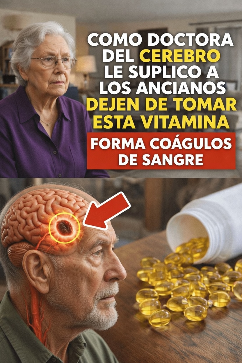 ¿Podría un hábito común con vitaminas influir en el riesgo de accidente cerebrovascular en los adultos mayores? Una guía de salud cerebral para personas mayores
