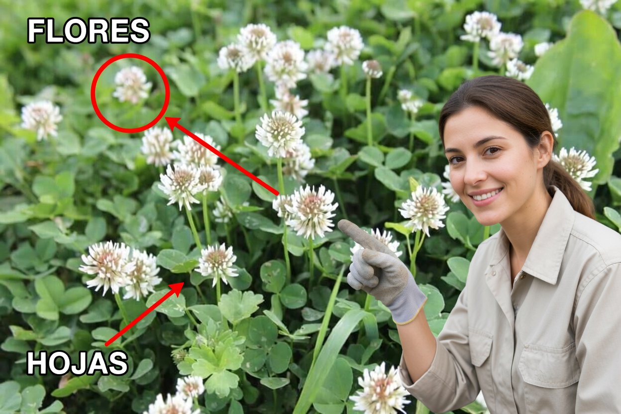 🌿 Trébol blanco (Trifolium repens): 15 beneficios para la salud y cómo hacer un té sencillo