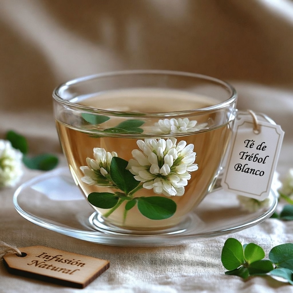 🌿 Trébol blanco (Trifolium repens): 15 beneficios para la salud y cómo hacer un té sencillo
