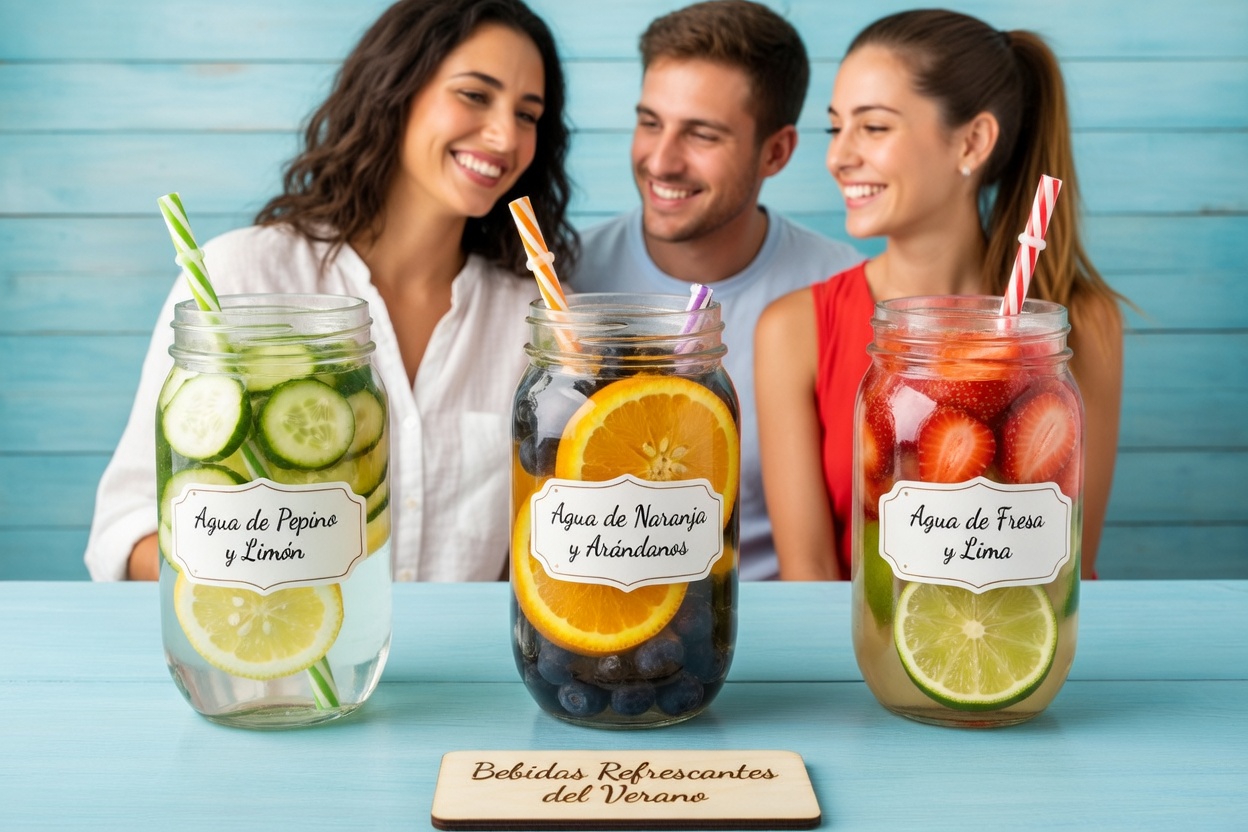 9 razones por las que deberías beber agua con pepino, jengibre, menta y limón todos los días