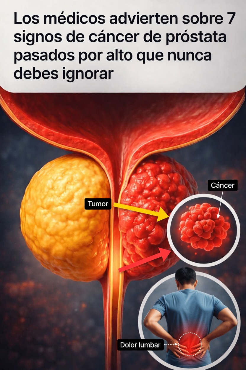 7 señales pasadas por alto del cáncer de próstata que los hombres suelen ignorar (y por qué deberías prestar atención)