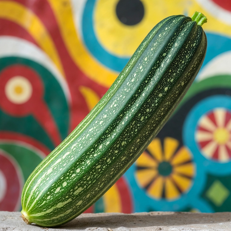 Será tan grande y largo como este pepino