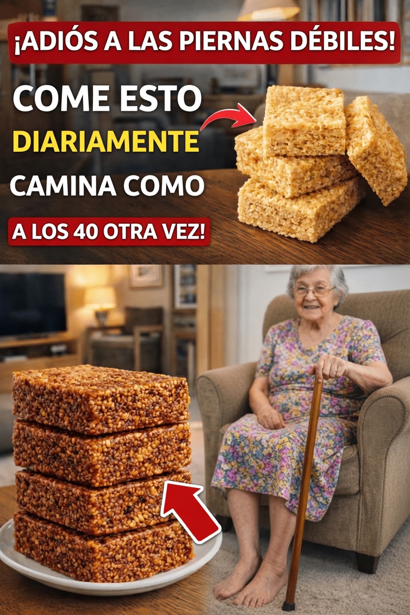 ¿Quieres piernas MÁS FUERTES incluso después de los 80? Come ESTO todos los días