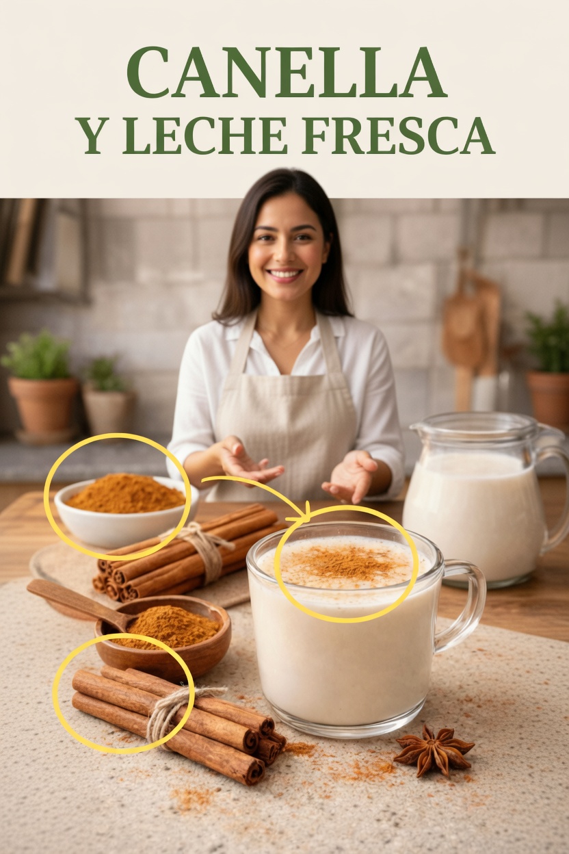 Leche tibia con canela: un hábito nocturno sencillo para favorecer la salud ocular y general
