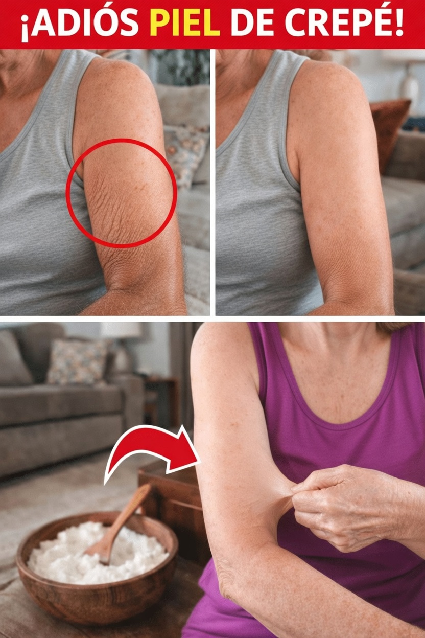 Descubre un sencillo hábito diario para ayudar a suavizar el aspecto de la piel crepé en tus brazos