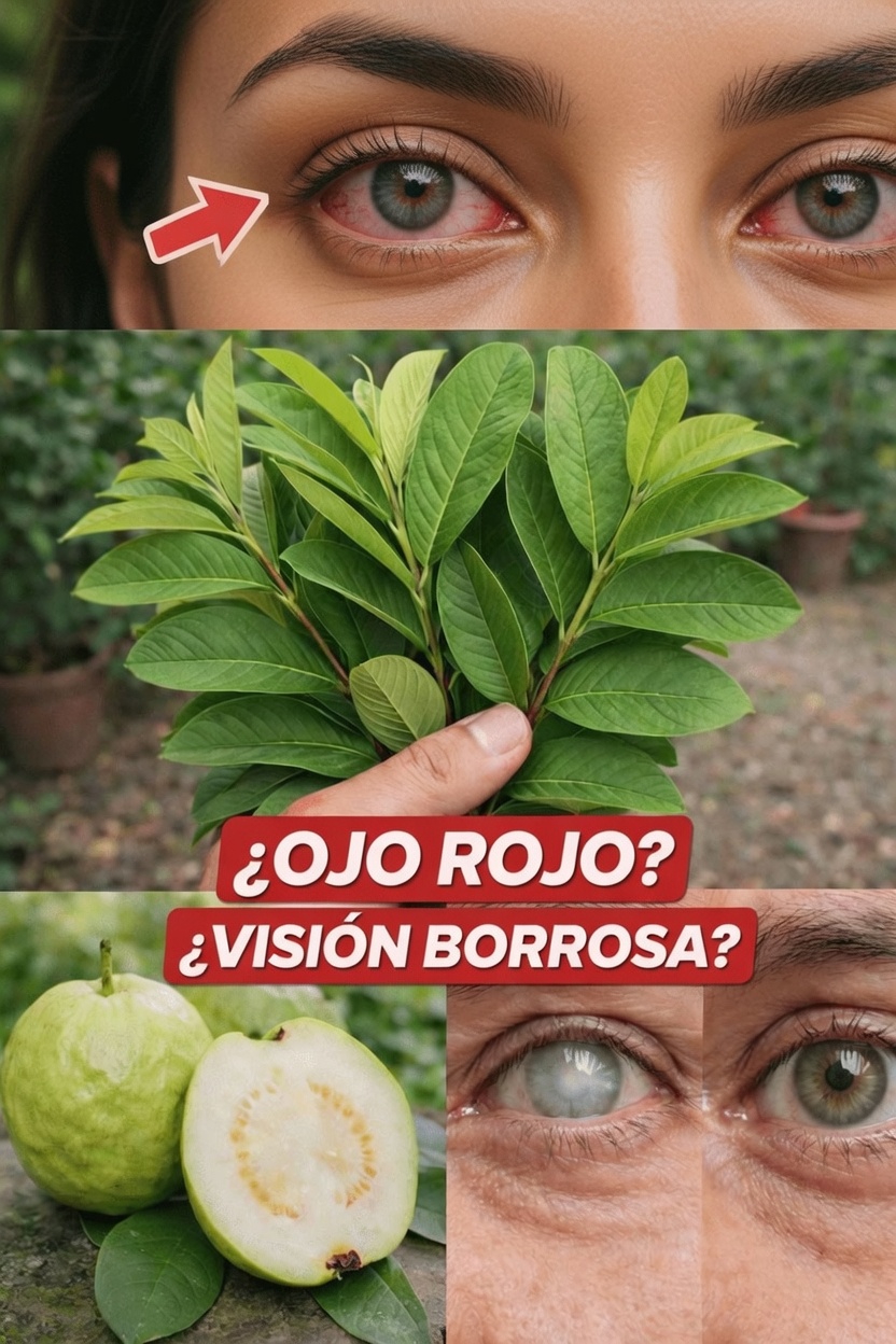 Explorando formas naturales de favorecer la comodidad ocular con hojas y fruta de guayaba