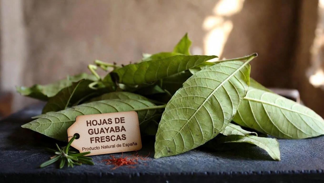 Explorando formas naturales de favorecer la comodidad ocular con hojas y fruta de guayaba