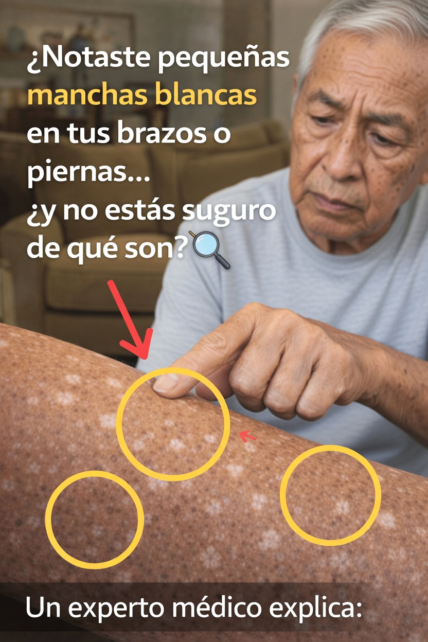 ¿Por qué aparecen pequeñas manchas blancas en los brazos y las piernas? Entender este cambio común de la piel