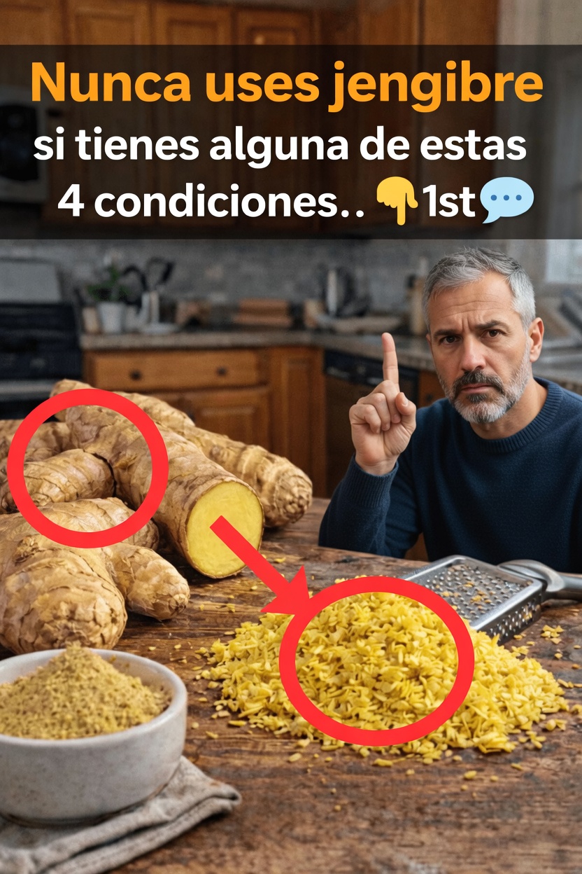 El jengibre es saludable para la mayoría de las personas, pero no para todas