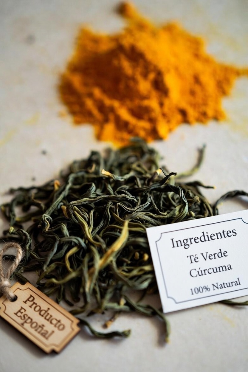 El sencillo hábito diario del té verde y la cúrcuma que favorece el bienestar general y la longevidad
