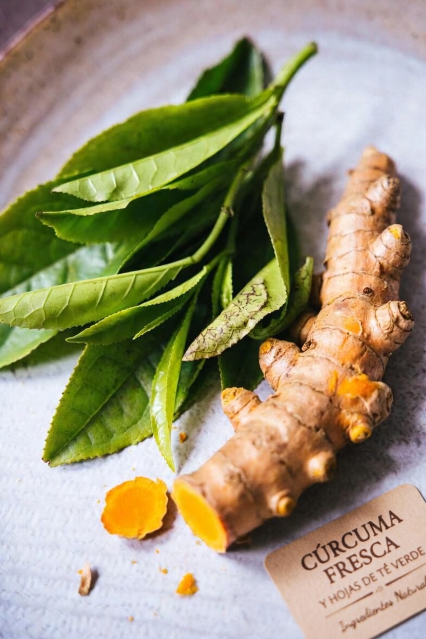 El sencillo hábito diario del té verde y la cúrcuma que favorece el bienestar general y la longevidad