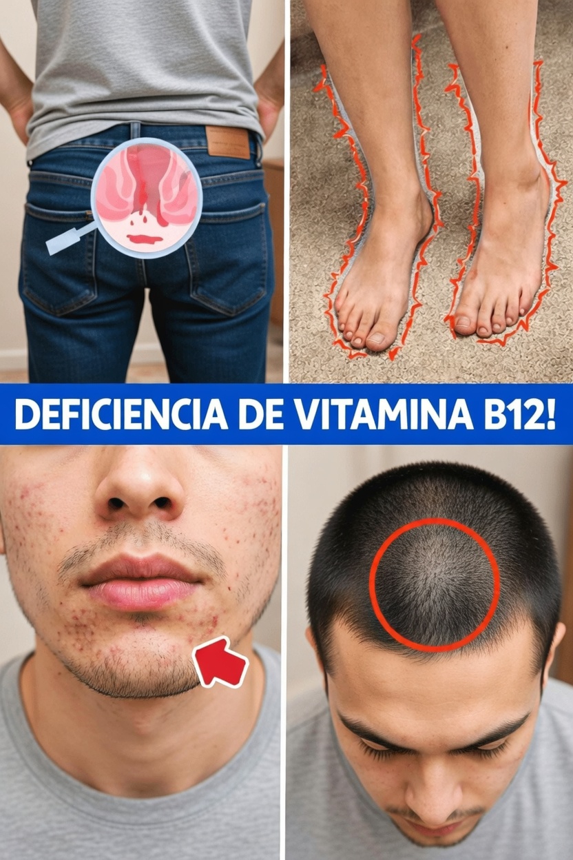 8 señales inusuales de que tu cuerpo podría tener niveles bajos de vitamina B12