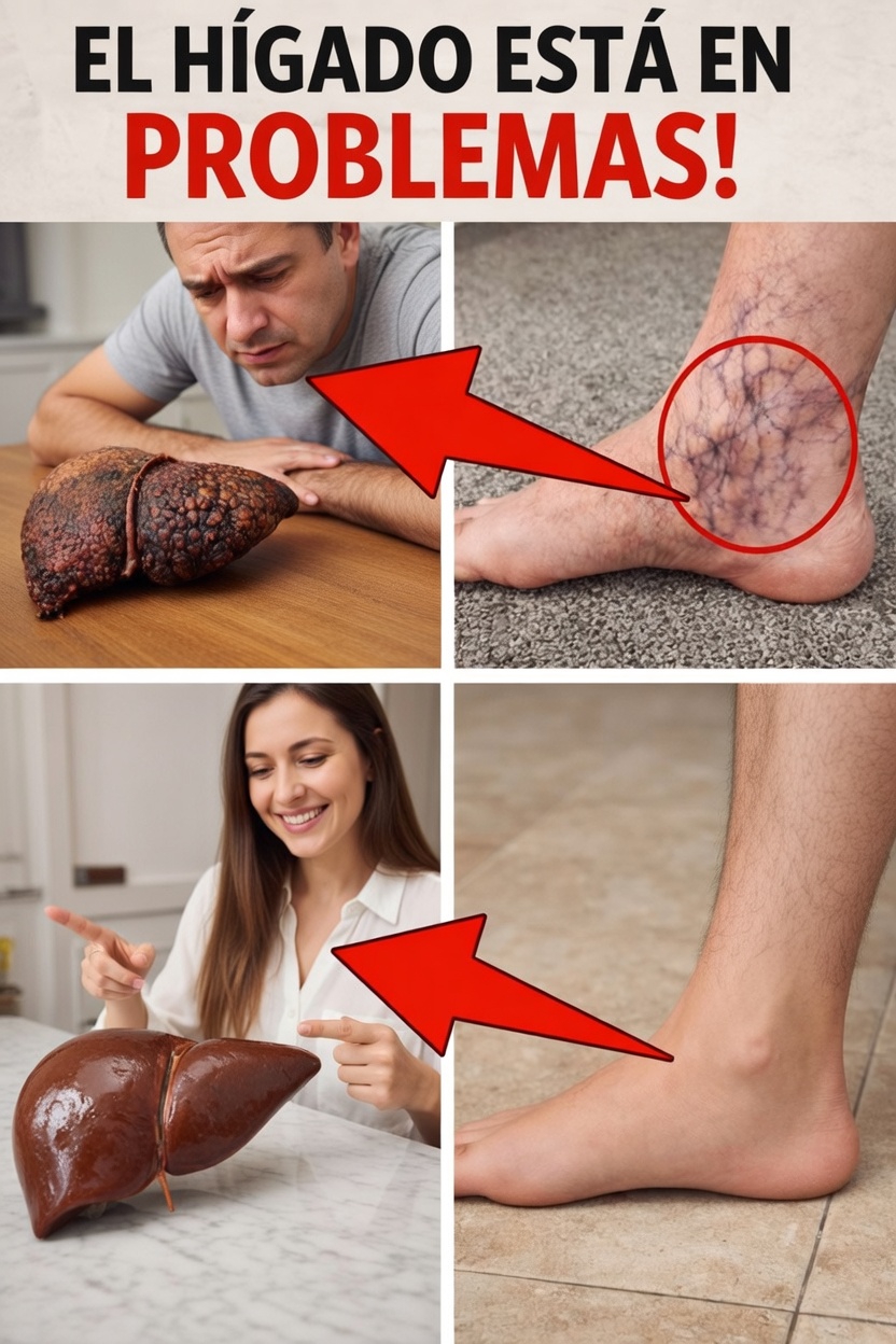 9 formas sorprendentes en que tus pies podrían señalar problemas de salud hepática que deberías conocer