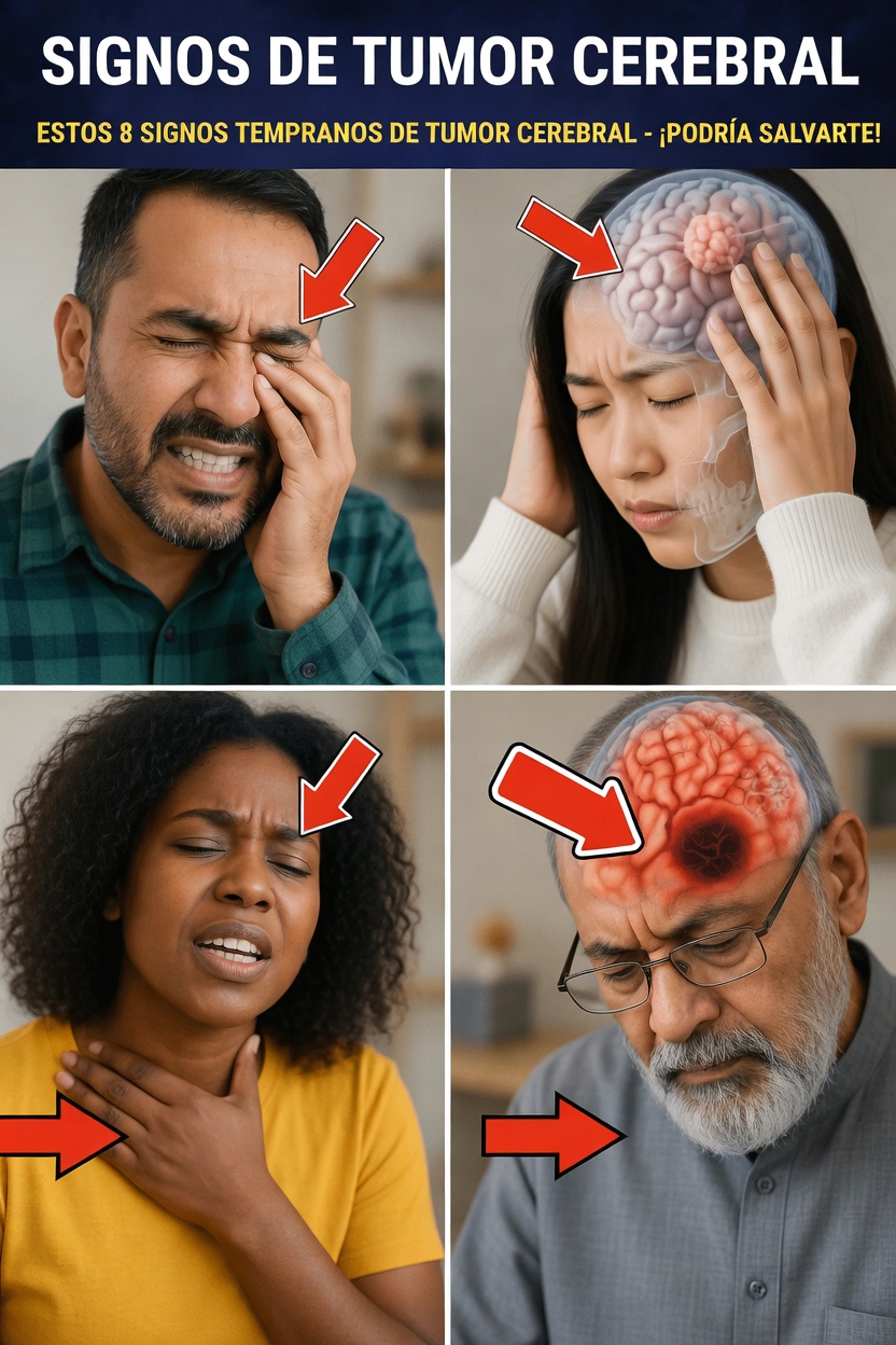 8 señales tempranas de advertencia de un tumor cerebral que nunca debes ignorar