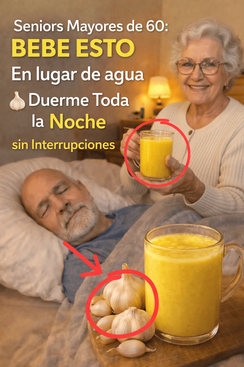 Una bebida caliente y reconfortante que muchas personas mayores de 60 años disfrutan para favorecer un mejor sueño durante toda la noche