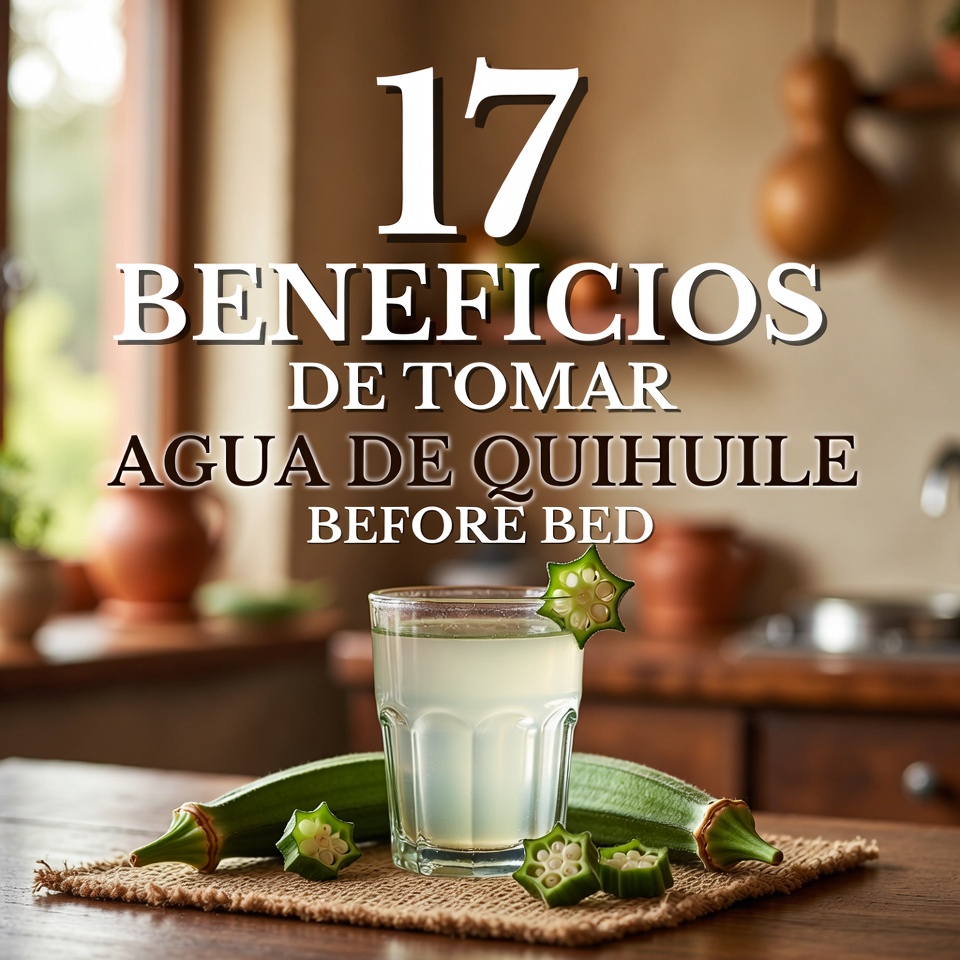 17 beneficios de beber agua de okra antes de dormir