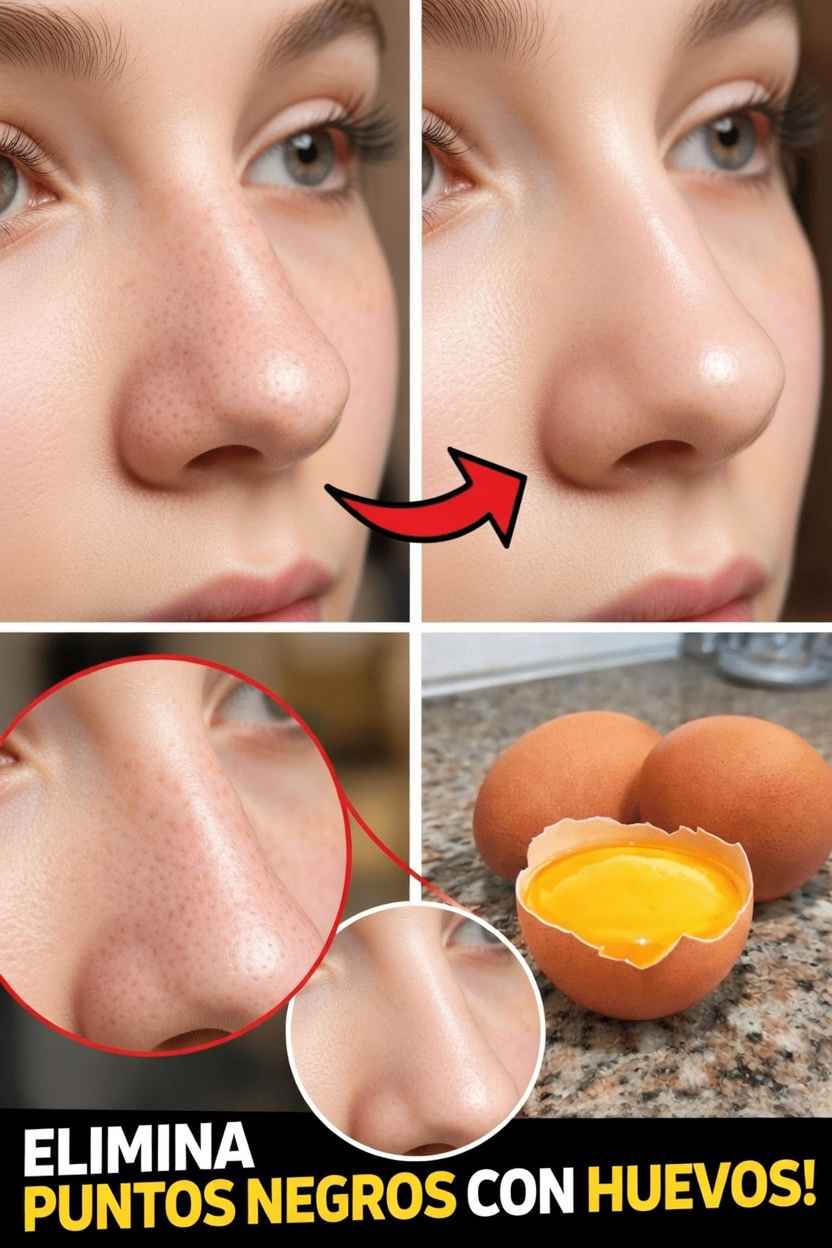 ¿Puede una mascarilla de clara de huevo ayudar a minimizar la apariencia de los poros dilatados y los puntos negros? Una sencilla exploración casera
