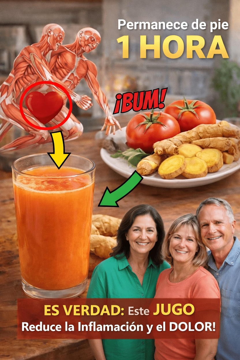 Una sencilla rutina de bebida de jengibre y tomate que favorece de forma natural la energía y la concentración diarias