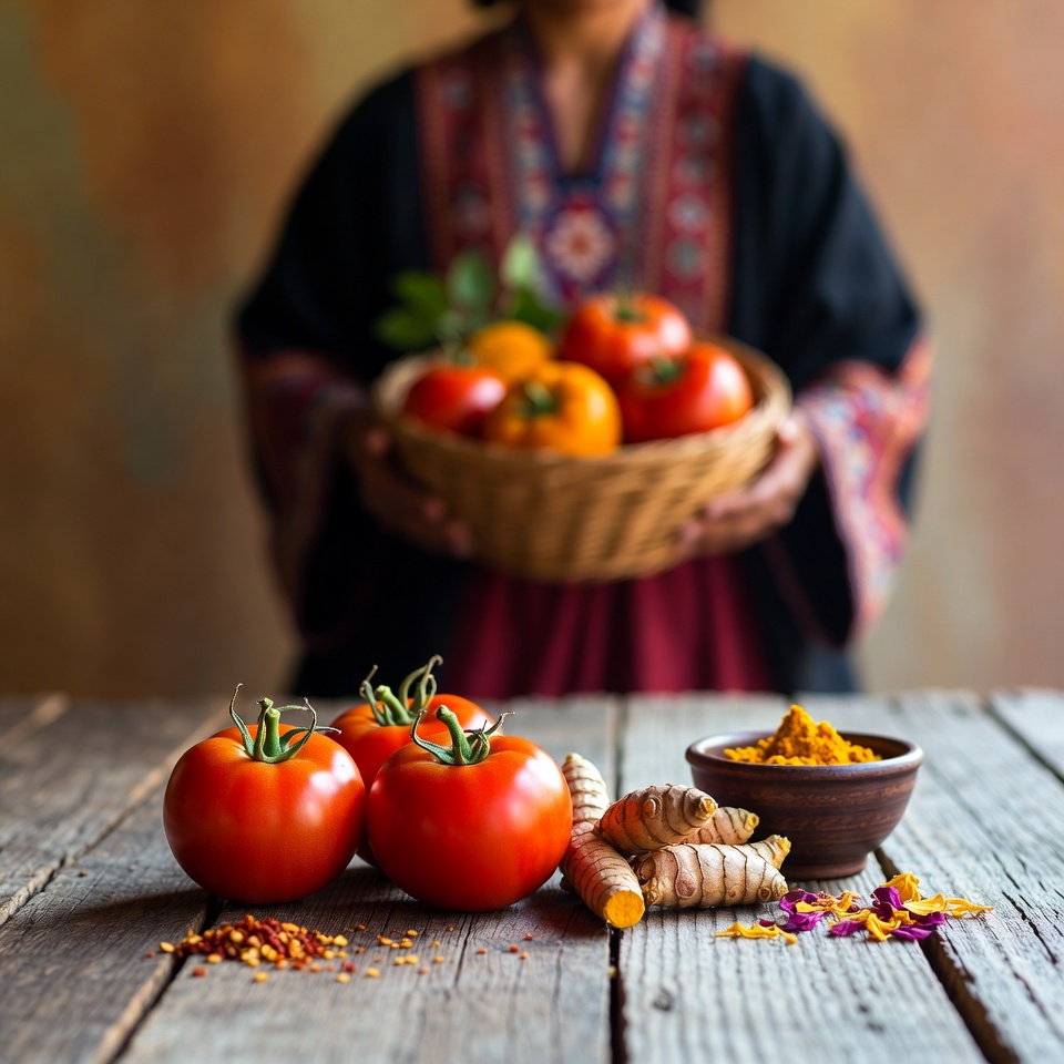 La receta mágica de tomate y cúrcuma para una piel joven y radiante