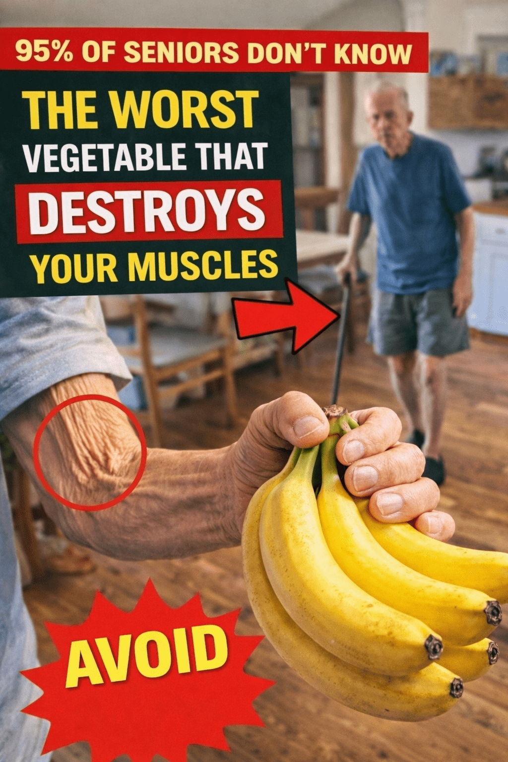 ¿Está esta verdura común contribuyendo silenciosamente a la pérdida muscular en los adultos mayores?