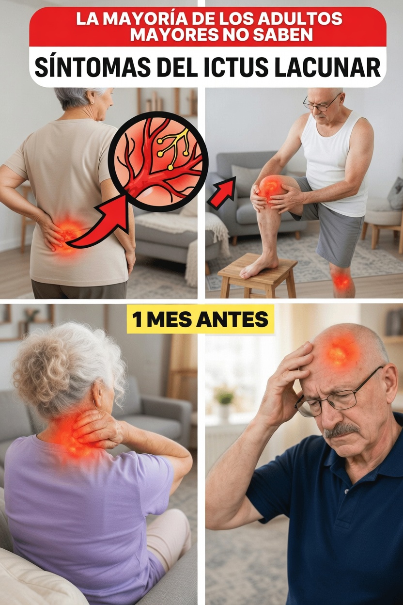 7 señales de advertencia del ictus lacunar que suelen pasarse por alto en mayores de 60 años