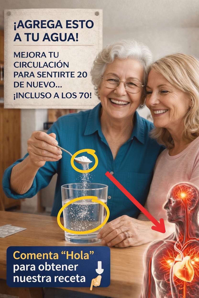 Adultos mayores: formas sencillas de mejorar el agua diaria con magnesio para una mejor circulación