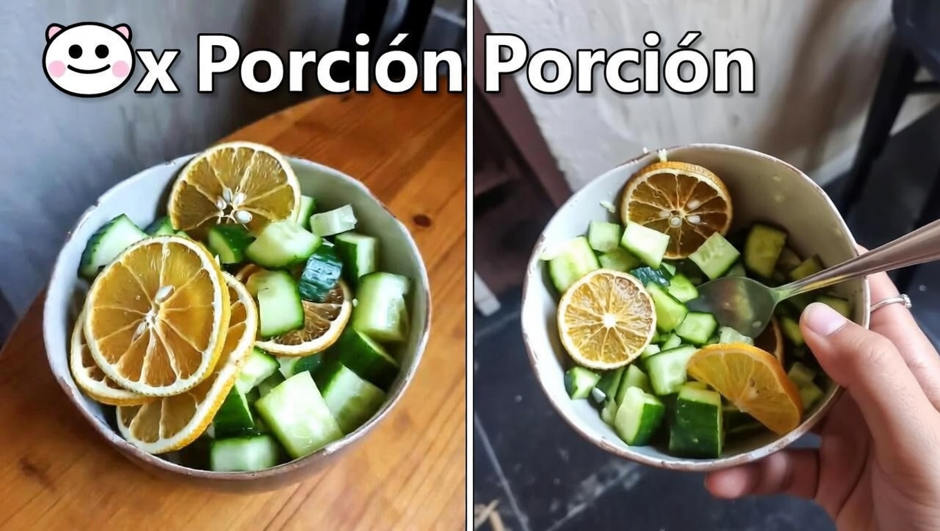 Por qué esta simple agua de pepino y limón podría convertirse en tu nuevo hábito diario