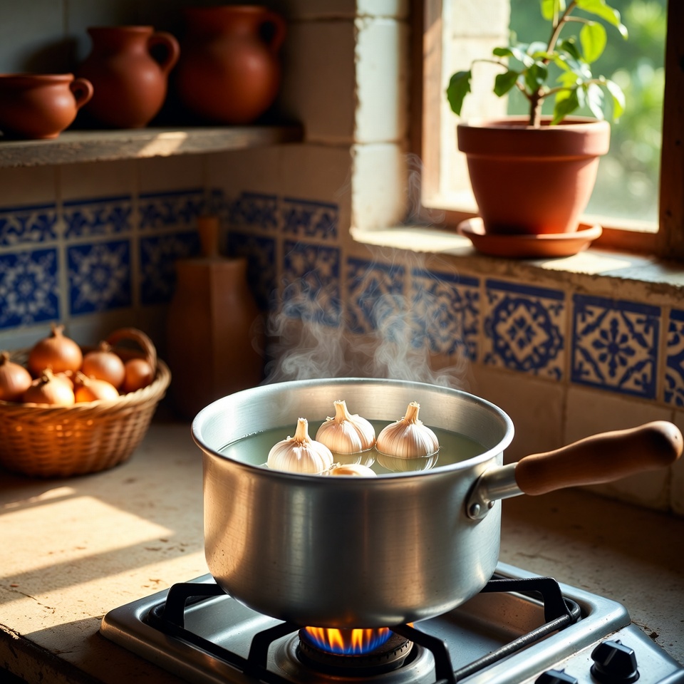 Hierve 3 dientes de ajo en una olla antes de irte a dormir: esto es lo que sucede